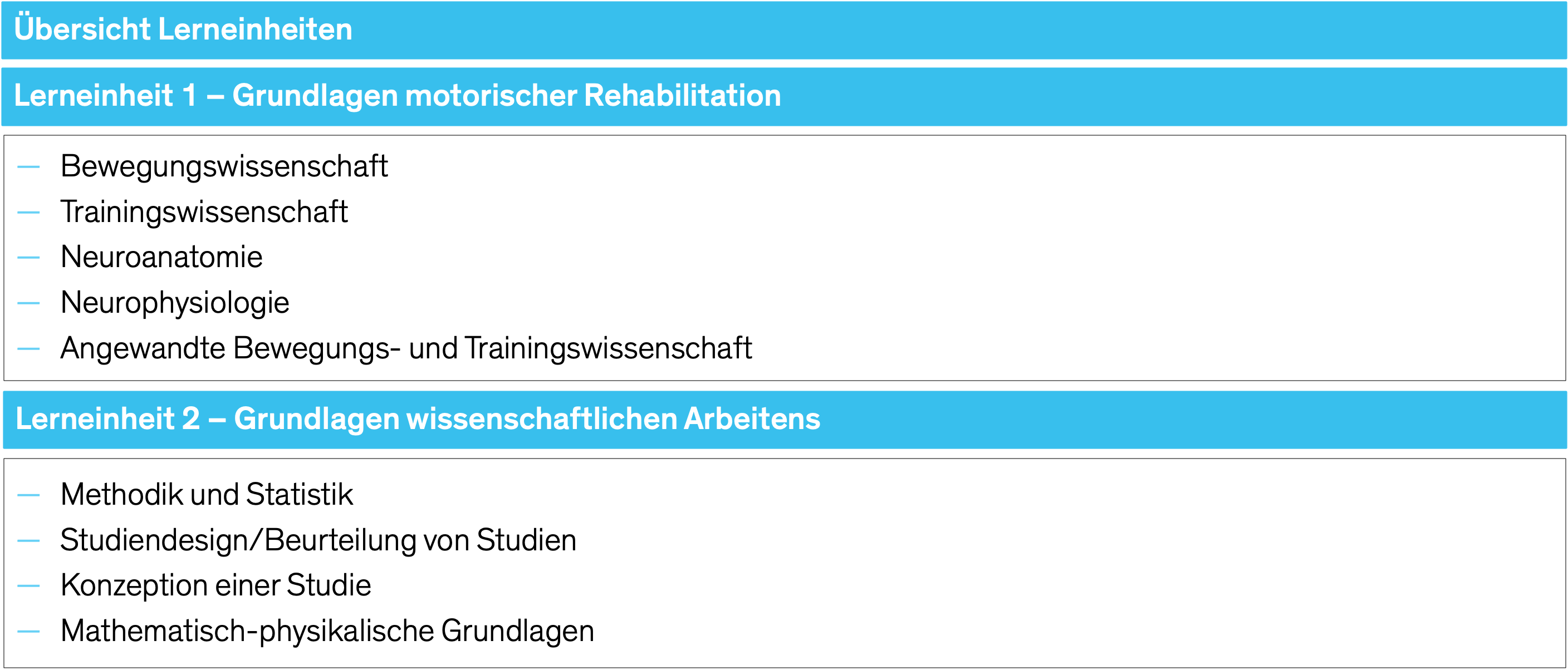 Neuroreha Übersicht wissenschaftliche Grundlagen